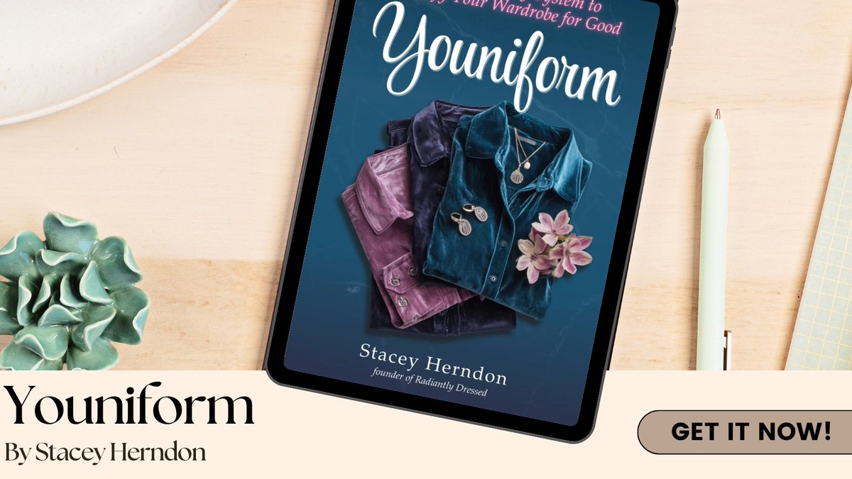 Pixelscroll's tweet image. Stacey Herndon's Youniform - A straightforward system to streamline your wardrobe &amp;amp; face the day with confidence! #StyleMadeSimple cravebooks.com/b-66859?refere…
