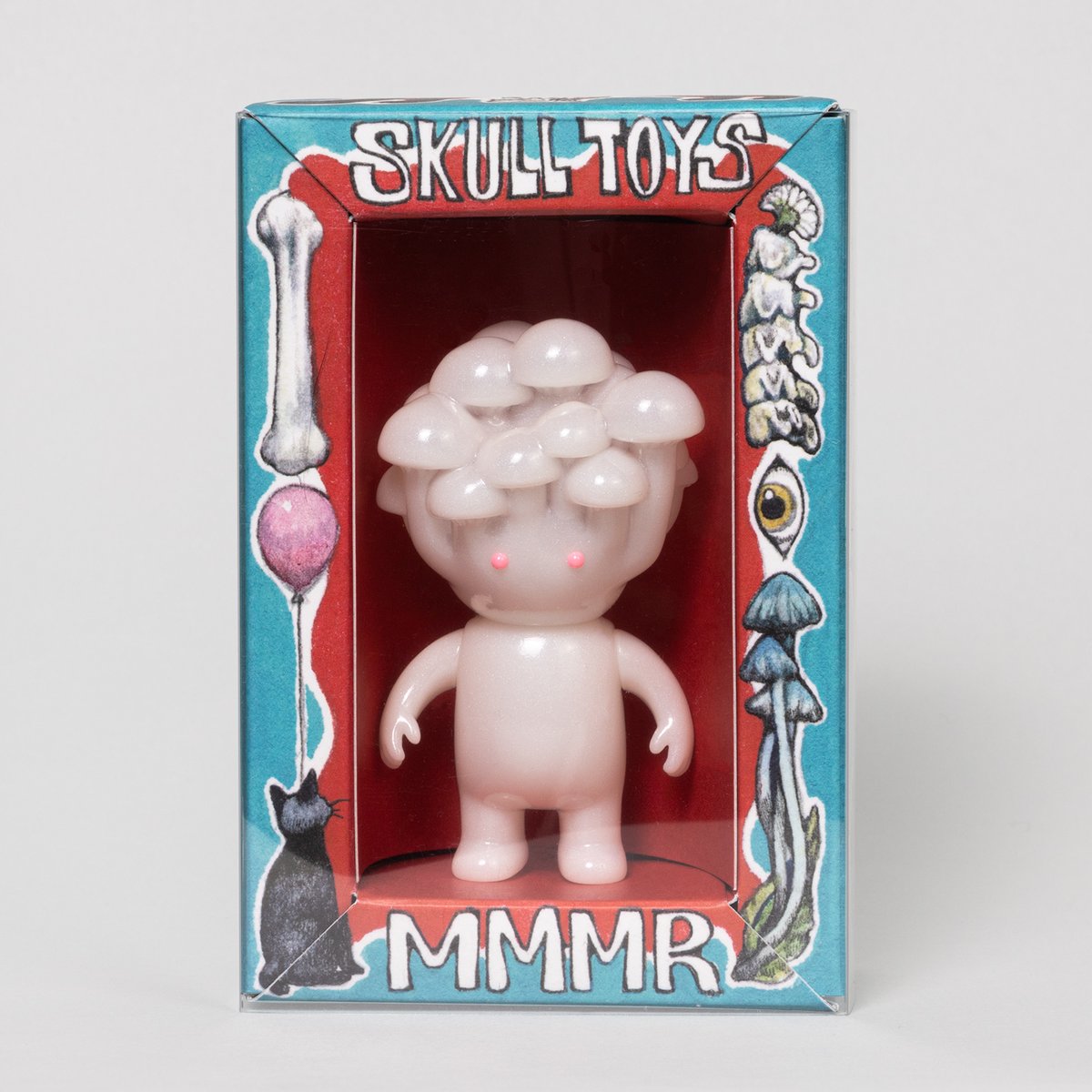 通販／商品のご案内】 #SKULLTOYS さんのソフビ「MMMR」 通販でも蓄光