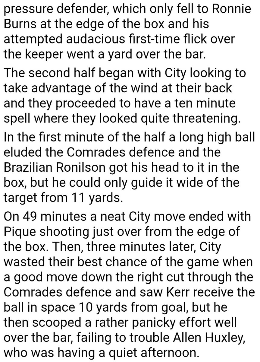 Ballyclare Comrades History tweet media