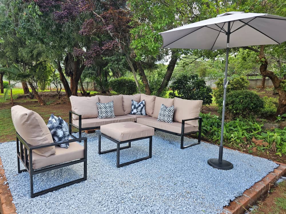 furnit_home's tweet image. Take your outdoor space to the next level! 😊 Weather-resistant L-shape furniture. #OutdoorLiving #Lshape #FurnitureForTheWin #PatioGoals
Visit us at No.53 Harare Drive Borrowdale Harare. Call/WhatsApp 0773313846.
All sets are $950.
