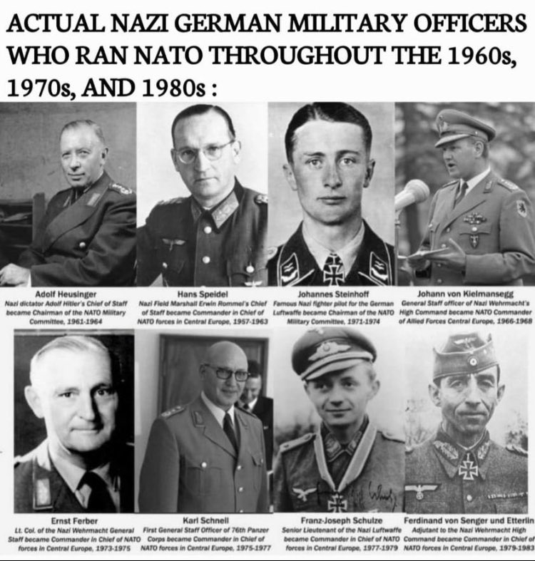 SiriusBeta3434's tweet image. @NATO, @SecGenNATO  just defending #Zionist  #supremacist mind.And using soldiers as pawn and human shields.
#Hitler was AshkeNAZi Jew
#moSSAd was Gestapo.
Zionist bankers wanted foundation of #ısrael so that killed half genetic #Jewish people.stolenwealth
@wef #Blackrock ur God!