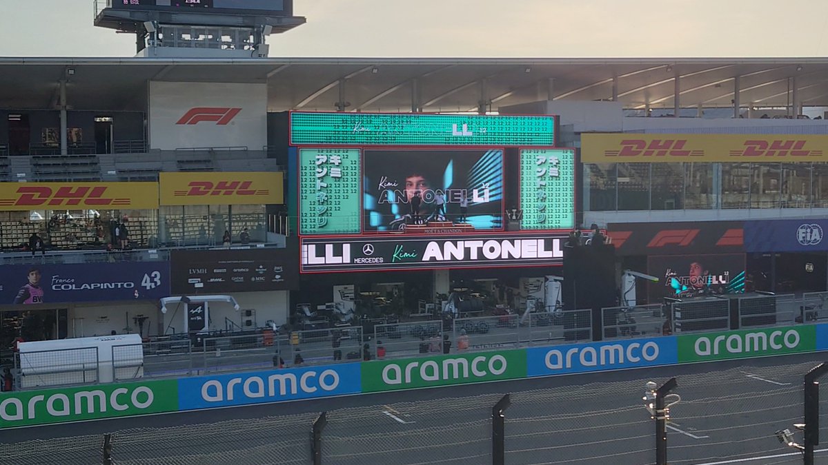 アントネッリ優勝してる