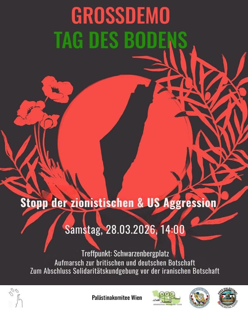 Tag des Bodens
Demo Morgen 28.03.
#yaumalard