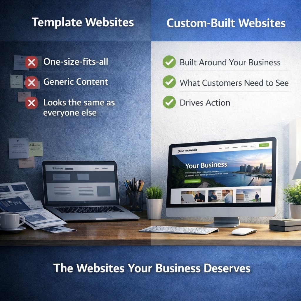 We don’t build template websites.
That’s the point.

Not sure of your site? We'll take a look: rfr.bz/t43705f