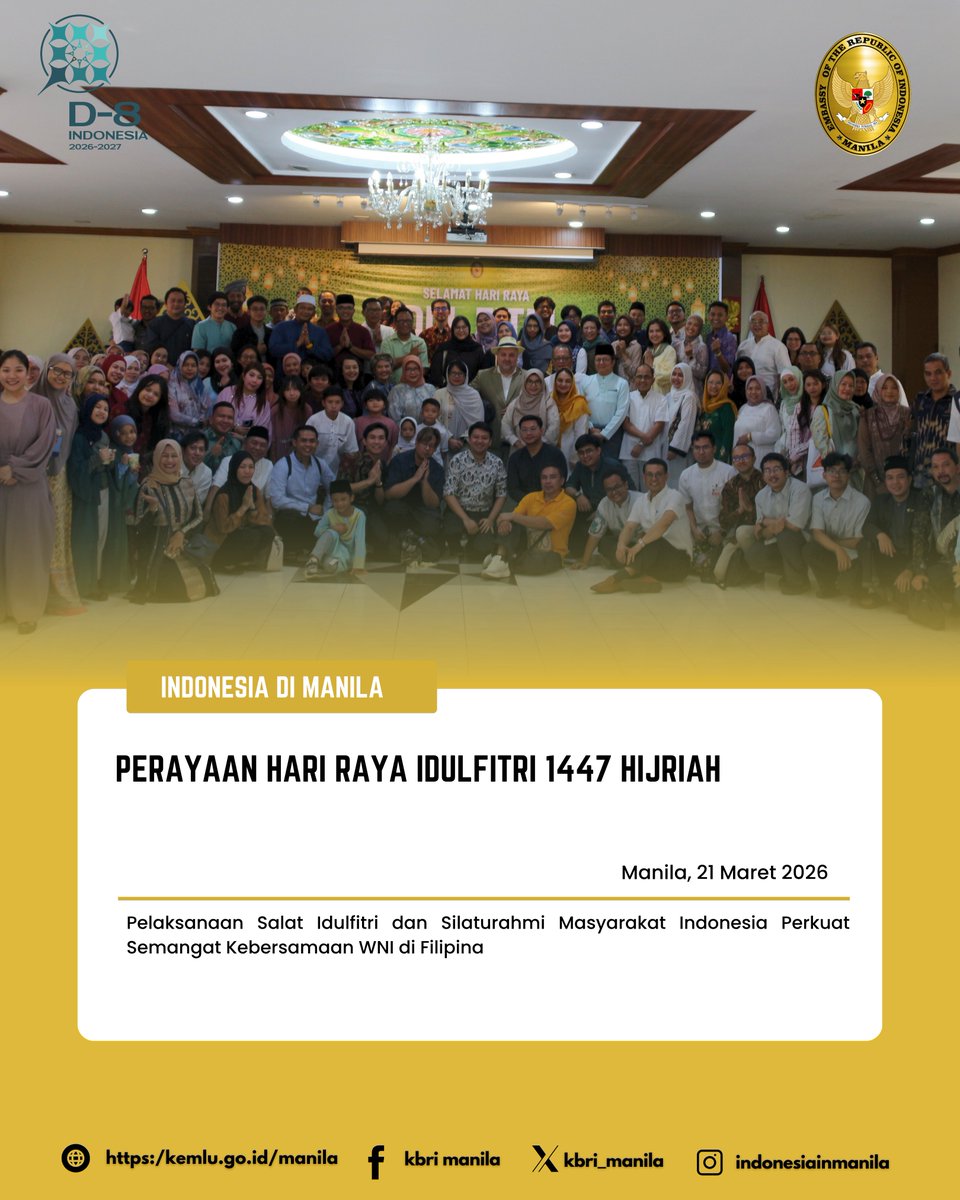 Indonesian Embassy Manila tweet media