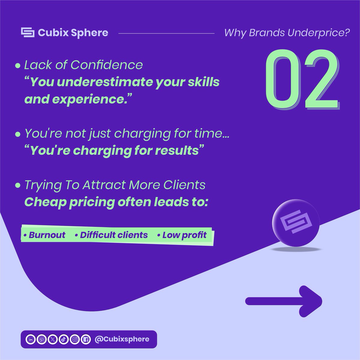 cubixsphere's tweet photo. If your prices are too low… your business will struggle.

Underpricing doesn’t attract better clients — It attracts the wrong ones.

This post shows you exactly how to fix it and start charging like a pro.

🚀 Your skills deserve better
🚀 Your brand deserves better https://t.co/yAFdhnWRoo
