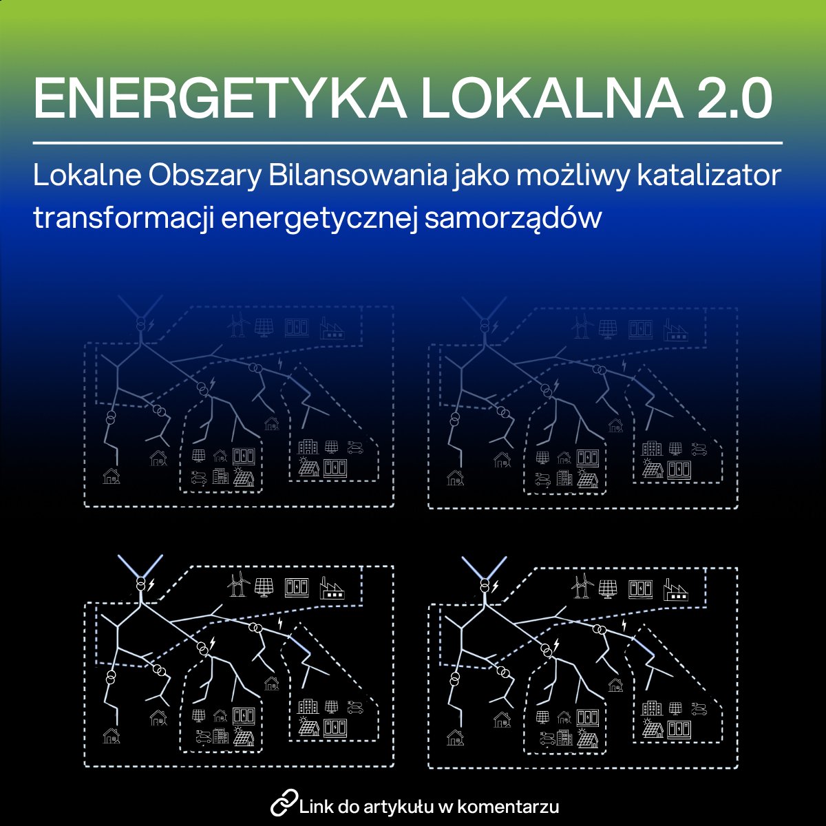 FERozproszonej's tweet photo. Czym jest Lokalny Obszar Bilansowania (LOB)?
To może być fundament nowego modelu energetyki lokalnej, w którym gmina zarządza energią jak aktywem – a nie tylko kosztem.
więcej w artykule: https://t.co/16j8KGpqb7 zapraszamy do lektury. https://t.co/zYP9HjtEzC