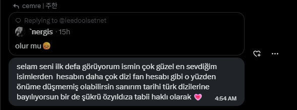 cemre | 주한 tweet media