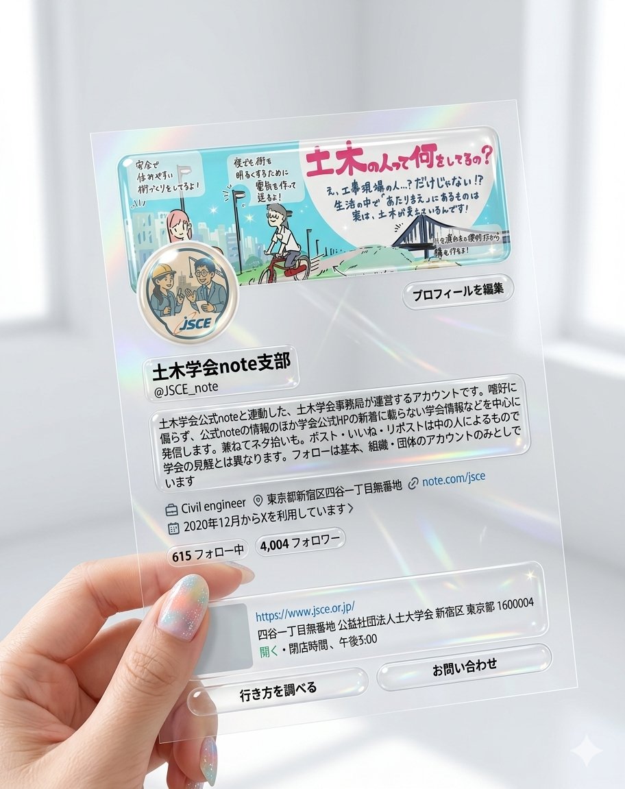 土木学会note支部 tweet media