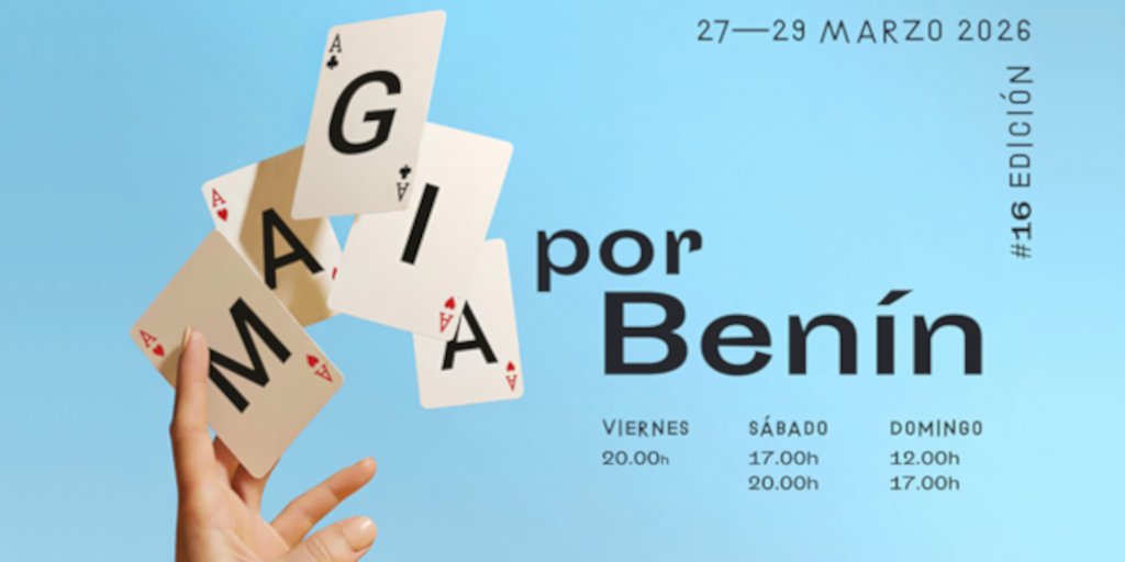 Lineamadrid's tweet image. Un gran elenco de magos de renombre internacional y personalidades del mundo de la comunicación reunidos en este proyecto solidario... 🪄🇧🇯
«Magia por Benín» a favor de @paz_mensajeros en la Escuela  @industrialesupm👉 bit.ly/4v3RjHV 
#Solidaridad #Magia