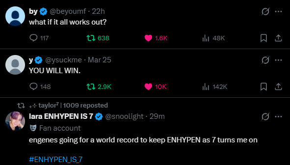 DEO : ENHYPEN IS 7 tweet media