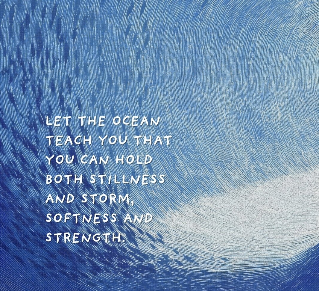 #Ocean #Stillness #quiteresilence