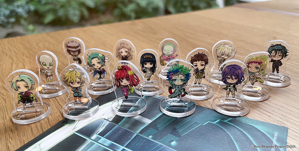 aniplex_plus's tweet photo. ◤特典画像公開◢

TVアニメ「グノーシア」
BD/DVD 全7巻＆OST予約受付中！
https://t.co/L1dzEhQi9R

ANXオンライン限定特典🎁
場面写クリアファイル5巻のイメージ画像を公開✨

全巻特典『選べるデスクマット』の
特典絵柄選択の受付も実施中✍
お見逃しなく！
#グノーシア https://t.co/KrYBdvWoIr