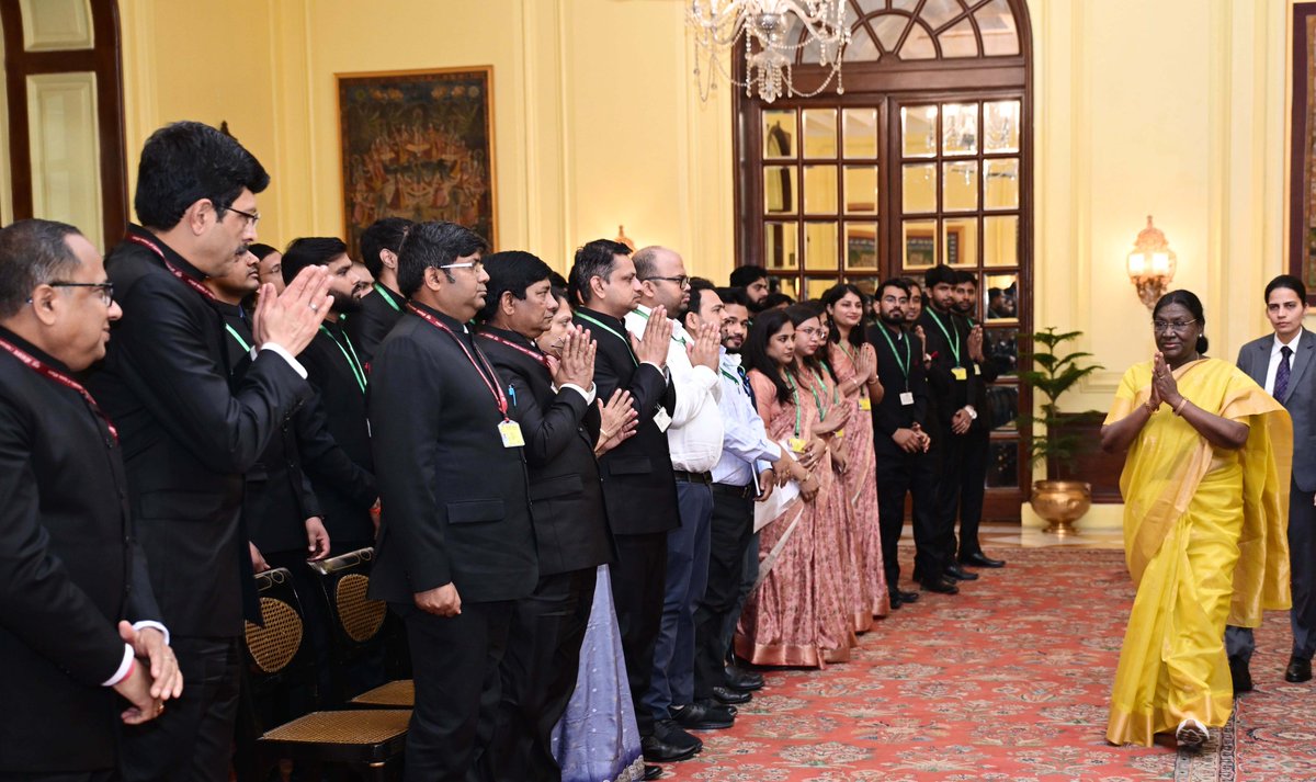 President of India tweet media