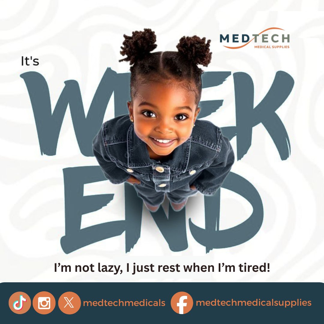 medtechmedicals's tweet image. It’s the weekend! ✨

I’m not lazy—I just know when to rest and recharge. 💆‍♂️

Listen to your body and give yourself the break you deserve.

#WeekendVibes #RestAndRecharge #NotLazy #SelfCareMatters #WeekendMood #RelaxAndReset #GoodVibesOnly #MindfulLiving #MedTechMedicalSupplies
