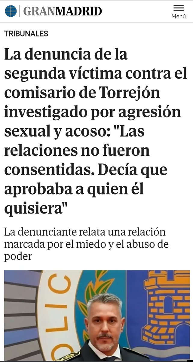 feministes_cat's tweet image. Un patrón habitual:
🔴Un hombre con poder.
🔴Una mujer joven que depende de él.
❌Y relaciones que “no fueron consentidas”, atravesadas por miedo, presión y promesas.

Es #abusodepoder .

➡️Y explica también por qué tantas mujeres tardan años en denunciar.
elmundo.es/madrid/2026/03…