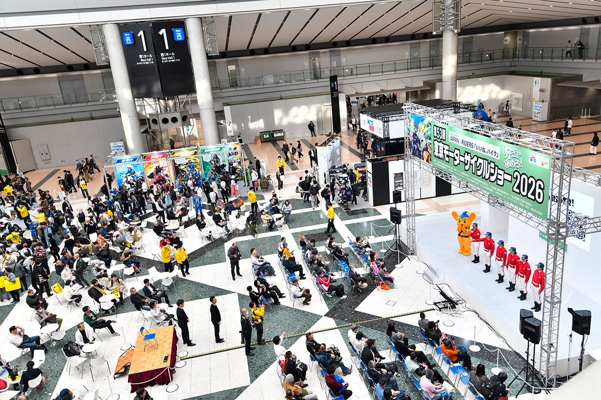 東京モーターサイクルショー tweet media