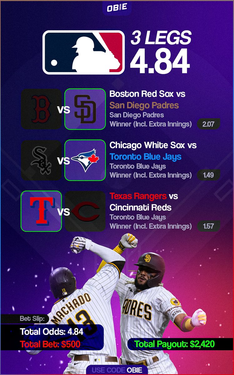 Obie Sport Bets tweet media