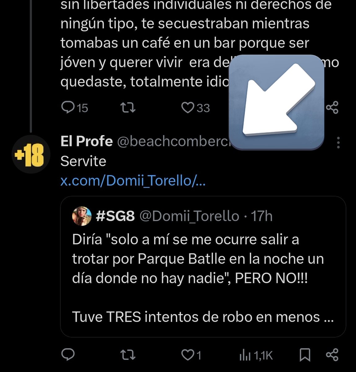 Veronica tweet media