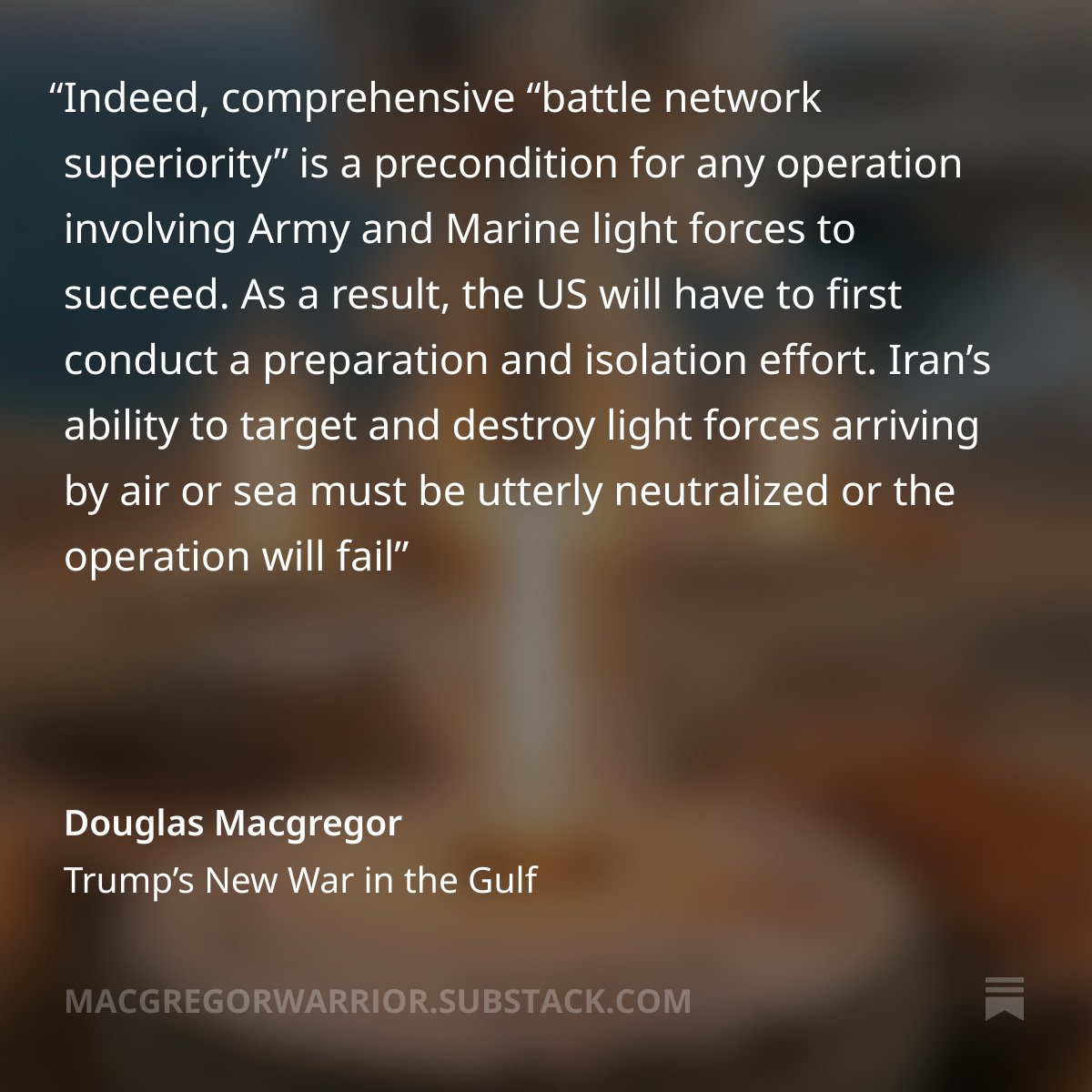 Douglas Macgregor tweet media