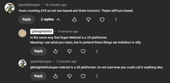 Wait until this guy learns that Metroid games are considered something else completely!