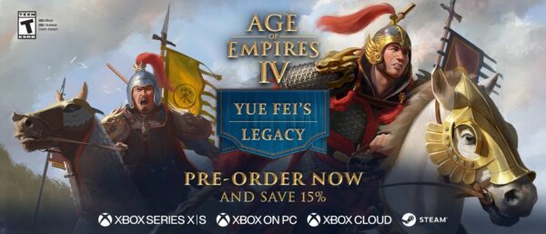 Age of Empires IVに新DLC来る！
Yue Fei’s Legacy！
岳飛の遺産？

aoe4.aoeinfo.net/item/2807.html #aoe4 #エイジオブエンパイア4