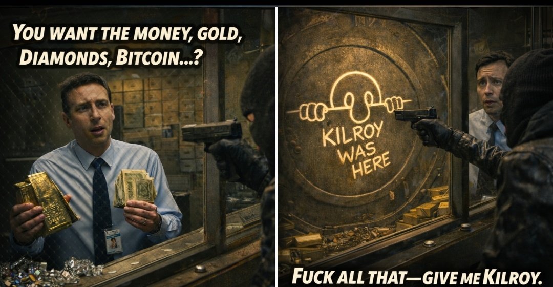 Oldirtybobby's tweet photo. @Leooweb3 Buy some $kilroy thank me later https://t.co/Qzqyx34s66