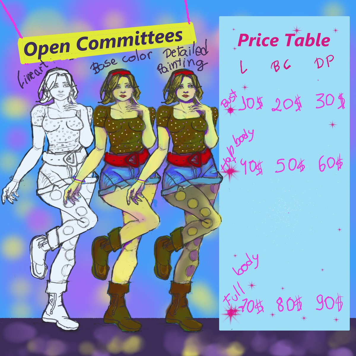 Beahsis's tweet photo. What I accept to do: OCs, RPG Characters, Incons e Monsters Fanart What I don't accept: Gore, Furry e (NSFW) https://t.co/AhOqxCLoAr
