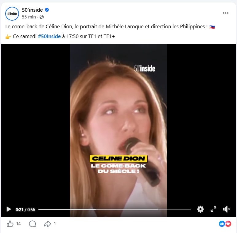 Simplemente, Céline. tweet media