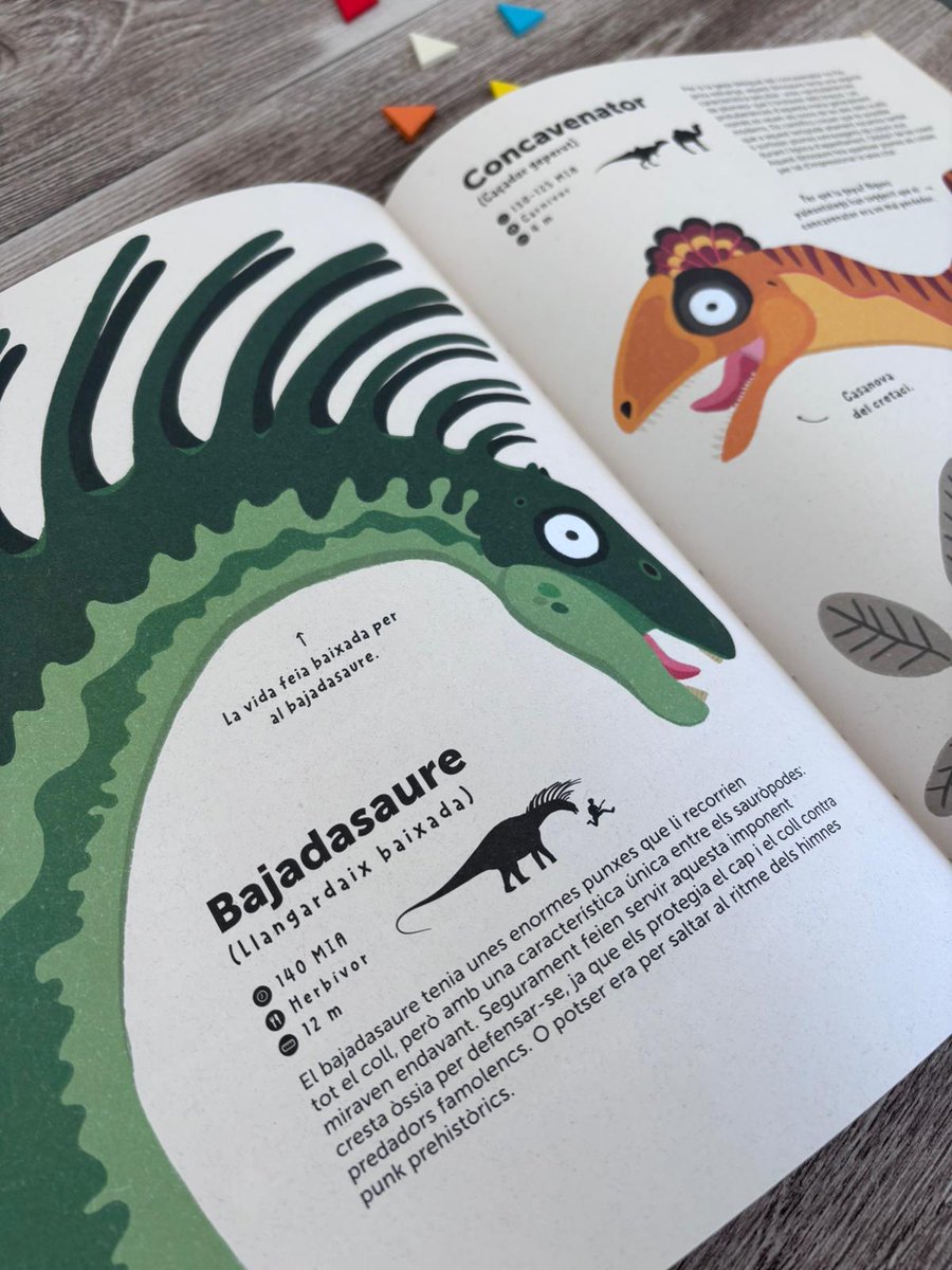 BarcanovaLit's tweet photo. Un viatge fascinant pel costat més curiós de la prehistòria 🦕 Dinosaures sorprenents, dades inesperades i molt d’humor en un llibre que desperta la curiositat i convida a descobrir les criatures més insòlites.  

📚 “Rarosaures” – A partir de 8 anys https://t.co/GOoCd3Edhm