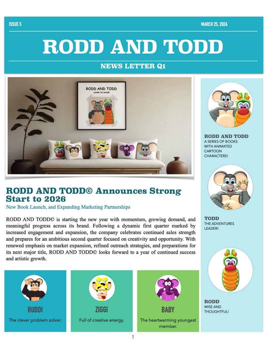 roddandtodd's tweet photo. RODD AND TODD NEWS LETTER – ISSUE No. 5 https://t.co/L1SvLgzCKP