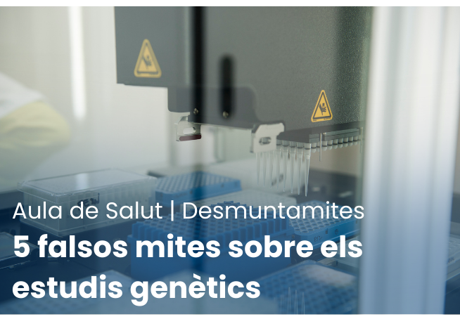 hbellvitge's tweet image. 🔍 Desmuntant mites sobre els estudis genètics: 
❌ L’ADN no determina completament el destí.
❌ Les proves no són invasives.
❌ Un resultat negatiu no vol dir risc zero.

👉 Descobreix els 5 falsos mites i la realitat aquí: f.mtr.cool/wbunbpnozo

#Genètica #Salut