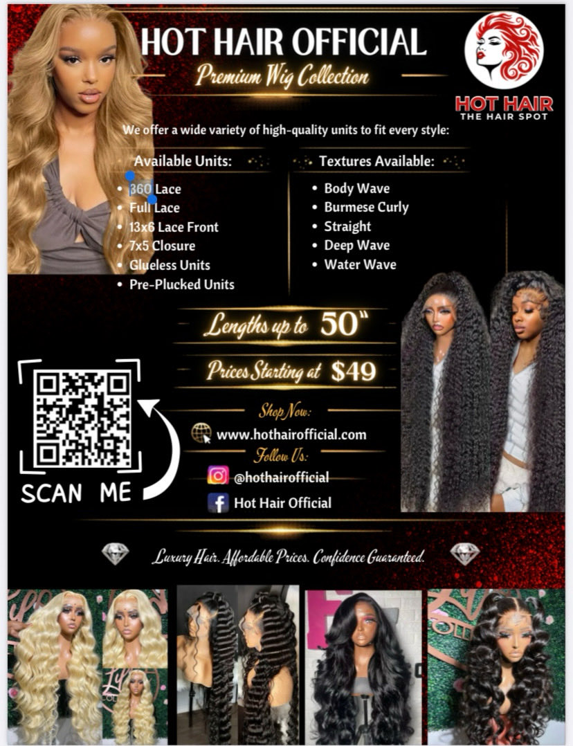 HotHairOfficial's tweet image. If your wig not giving SCALP… don’t blame the install 👀

Upgrade your look with premium wigs at affordable prices 💁🏽‍♀️✨

🎉 15% OFF your first order
🚚 FREE shipping $100+

Shop now: hothairofficial.com
#WigTwitter #LaceWigs #HairVendors
