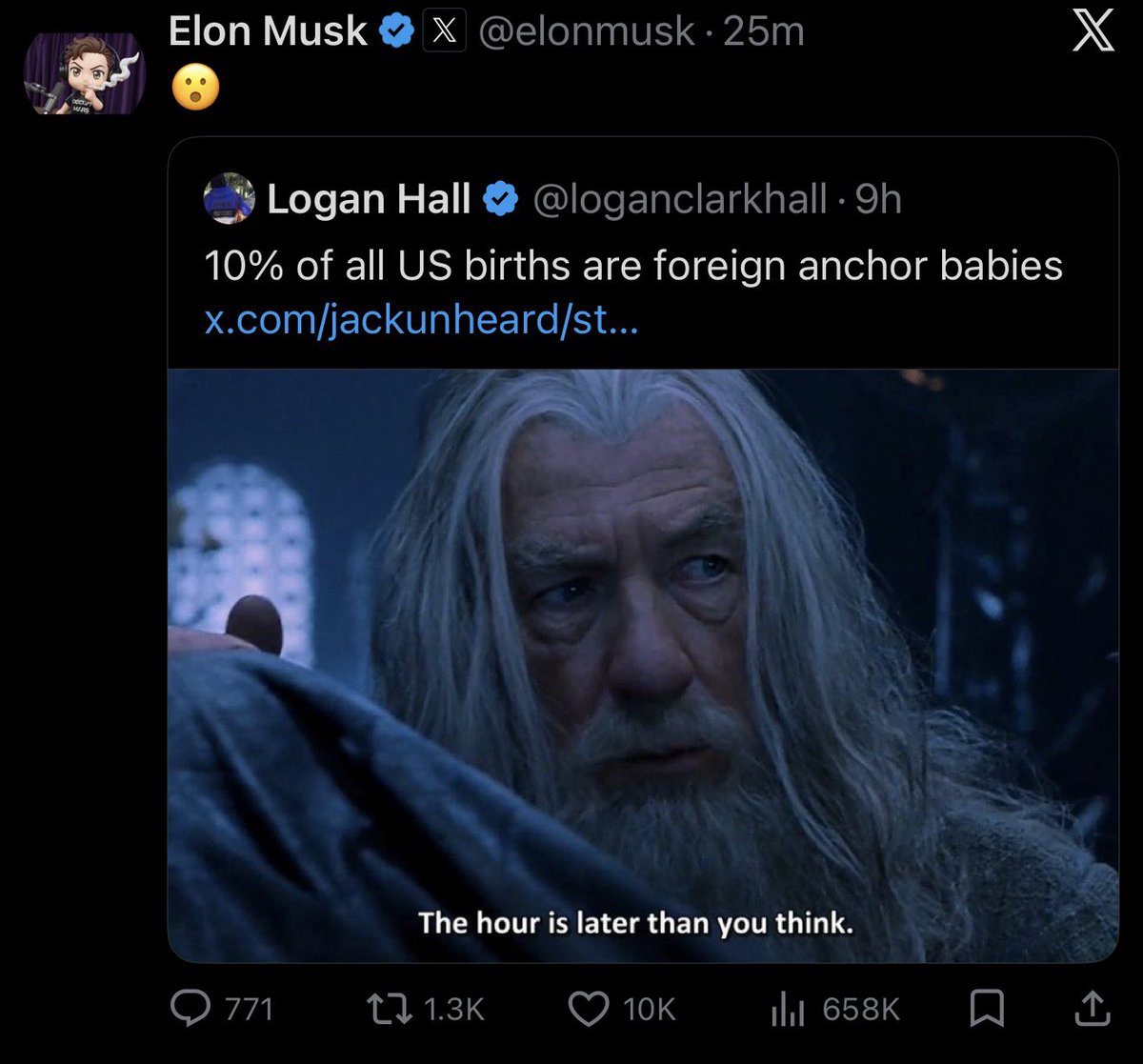 evan loves worf tweet media