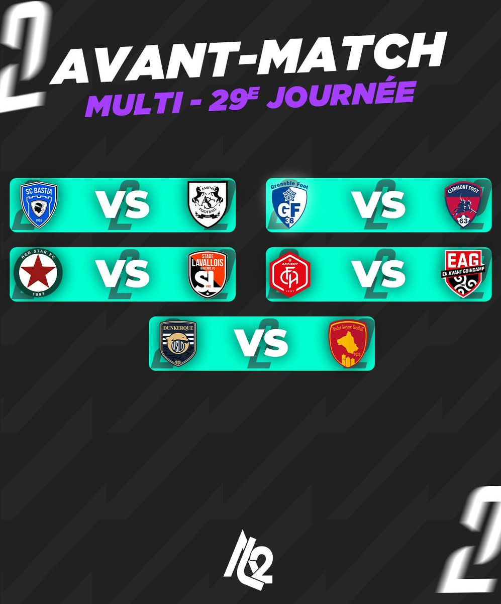 Actu Ligue 2 tweet media