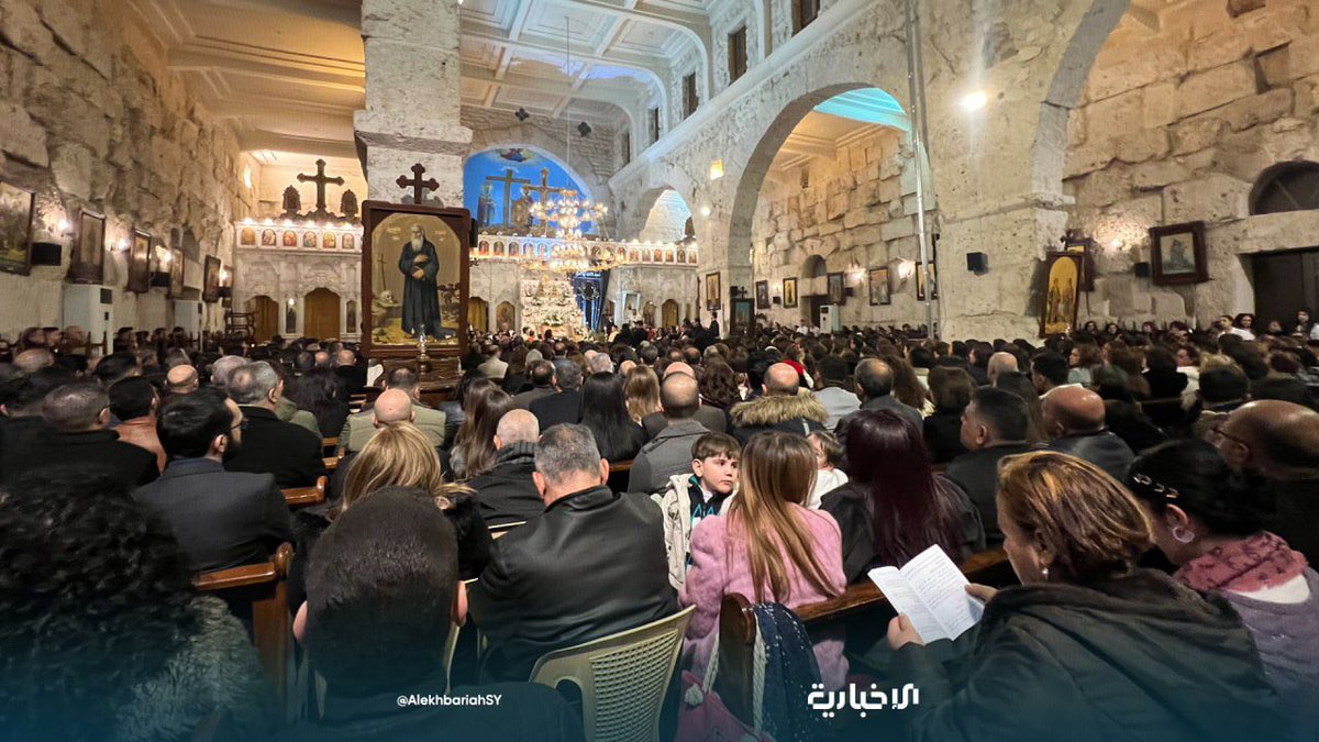 QalaatAlMudiq's tweet image. #Syria: "Good Friday" mass held today in Yabrud (N. #Damascus).