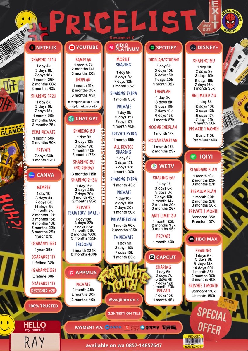 Ray | Netflix,Canva,Turnitin DLL Testi 2k++on tele tweet media