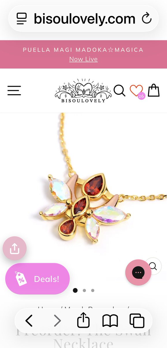 BloomChocalate's tweet photo. @lucilovesmic help!! 😩We’re so close to the target! Please spread awareness!! I really want this necklace. 🦆🩰@bisoulovely https://t.co/SBe4ps8nG8