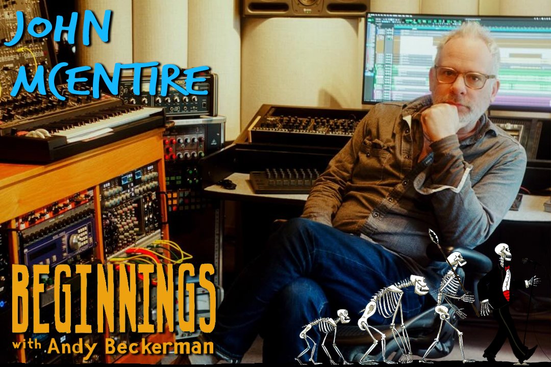 AndyBeckerman's tweet photo. Some distraction from dystopia with a brand-new episode of Beginnings...

The wonderful John McEntire of Tortoise &amp; tons more joins me to talk Portland politics &amp; family politics, ego vs. understanding, not overthinking it, knowing vs. feeling + MORE!

🎧 https://t.co/PAFC2N4a6o https://t.co/dEpjYdoWfc