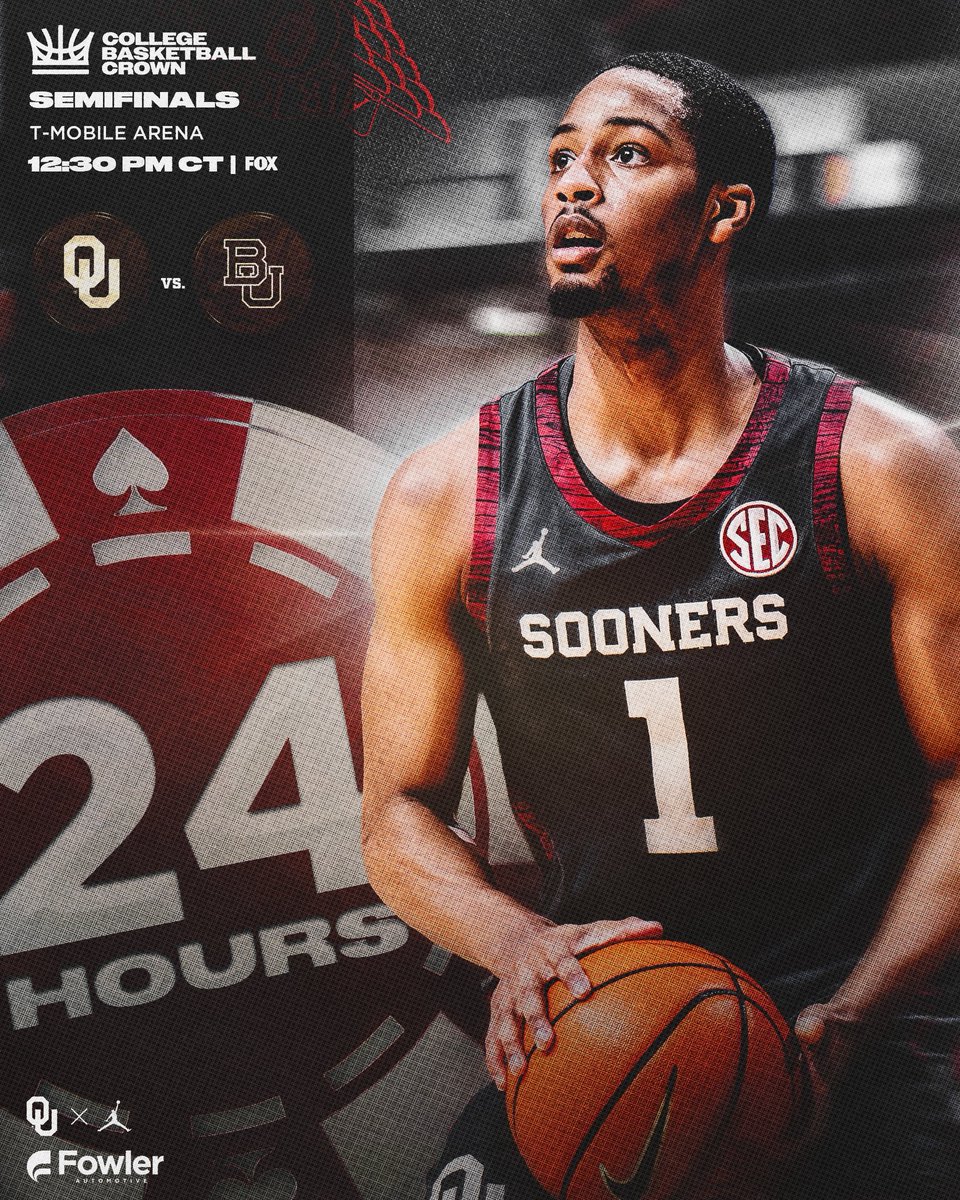 Semifinals 🔜

🎟️ » ouath.at/crownsftix