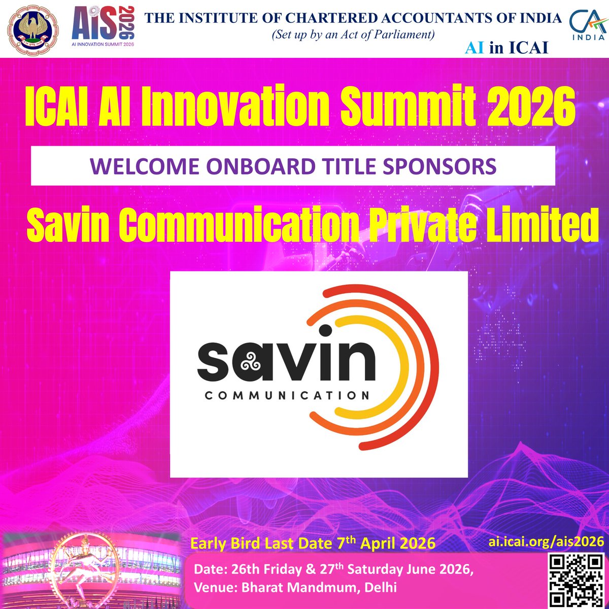 AI in ICAI tweet media