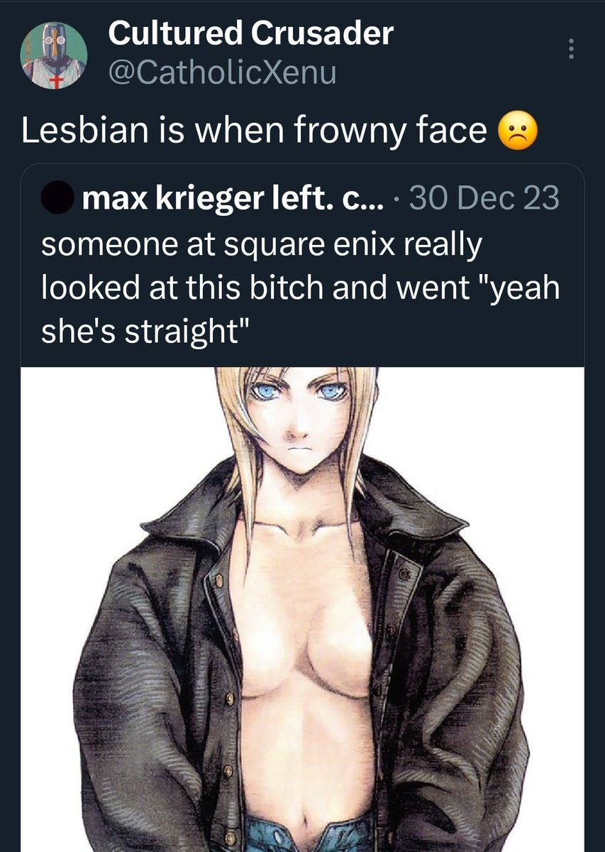 Cultured Crusader tweet media