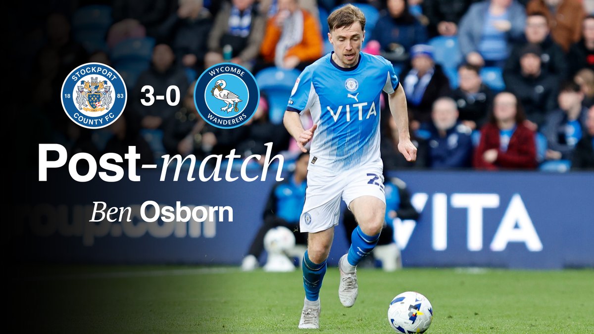 Stockport County tweet media