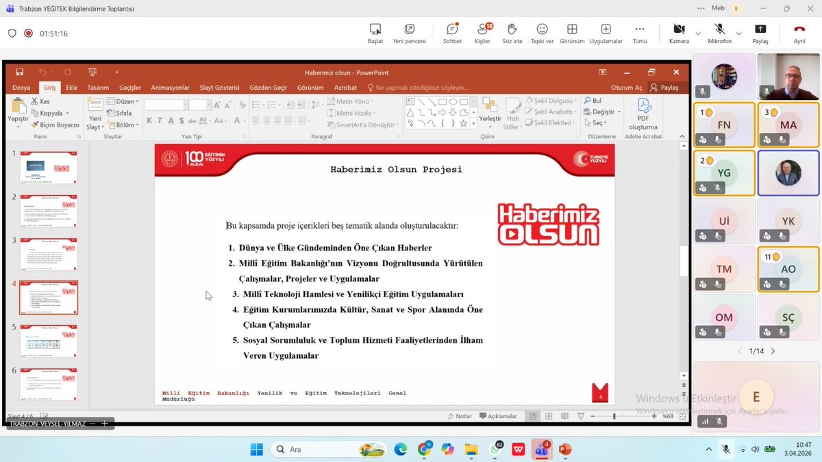 Trabzon MEM YEĞİTEK Şubesi tweet media