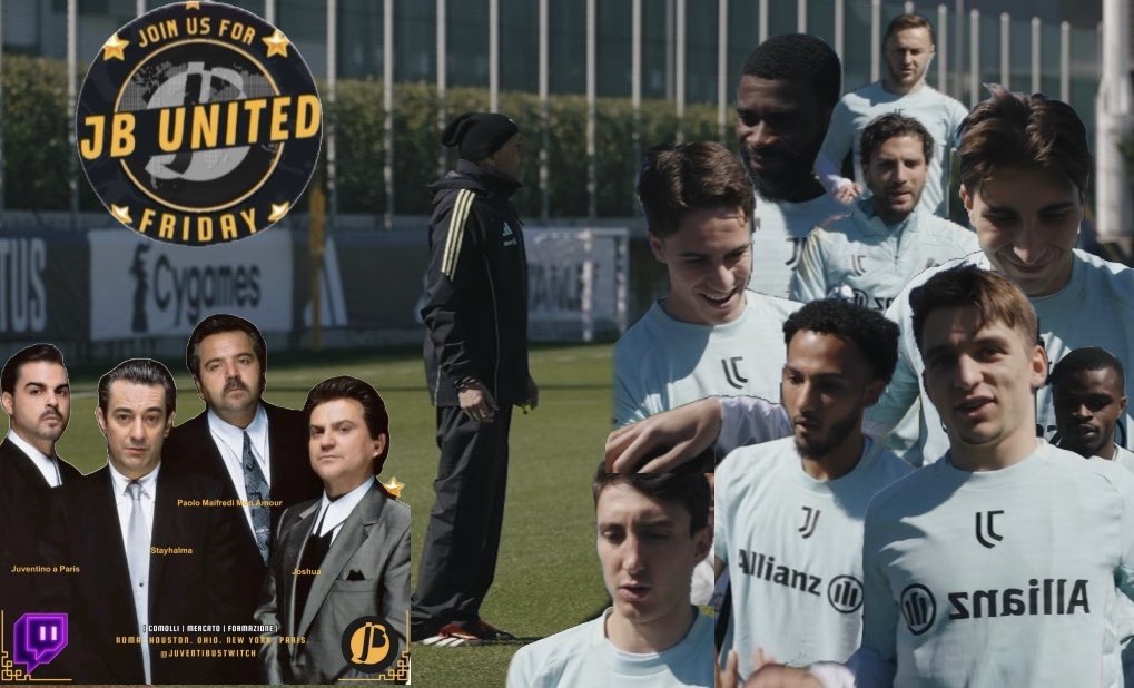 🌎 JB UNITED 🌎 
JUVE, SI RIPARTE DAL GENOA CON LE SCORIE DELLA NAZIONALE DA METTERSI DIETRO LE SPALLE…

🇮🇹🇨🇵🇬🇧🇪🇦🇺🇦🇧🇷🇯🇵🇲🇽🇧🇪🇨🇲🇺🇲

Rome 🕒 23:00

On <a href="/juventibus/">Juventibus</a> #Twitch twitch.tv/juventibus

#JBUnited