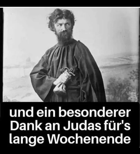 #Meme #Ostern - Judas sei Dank