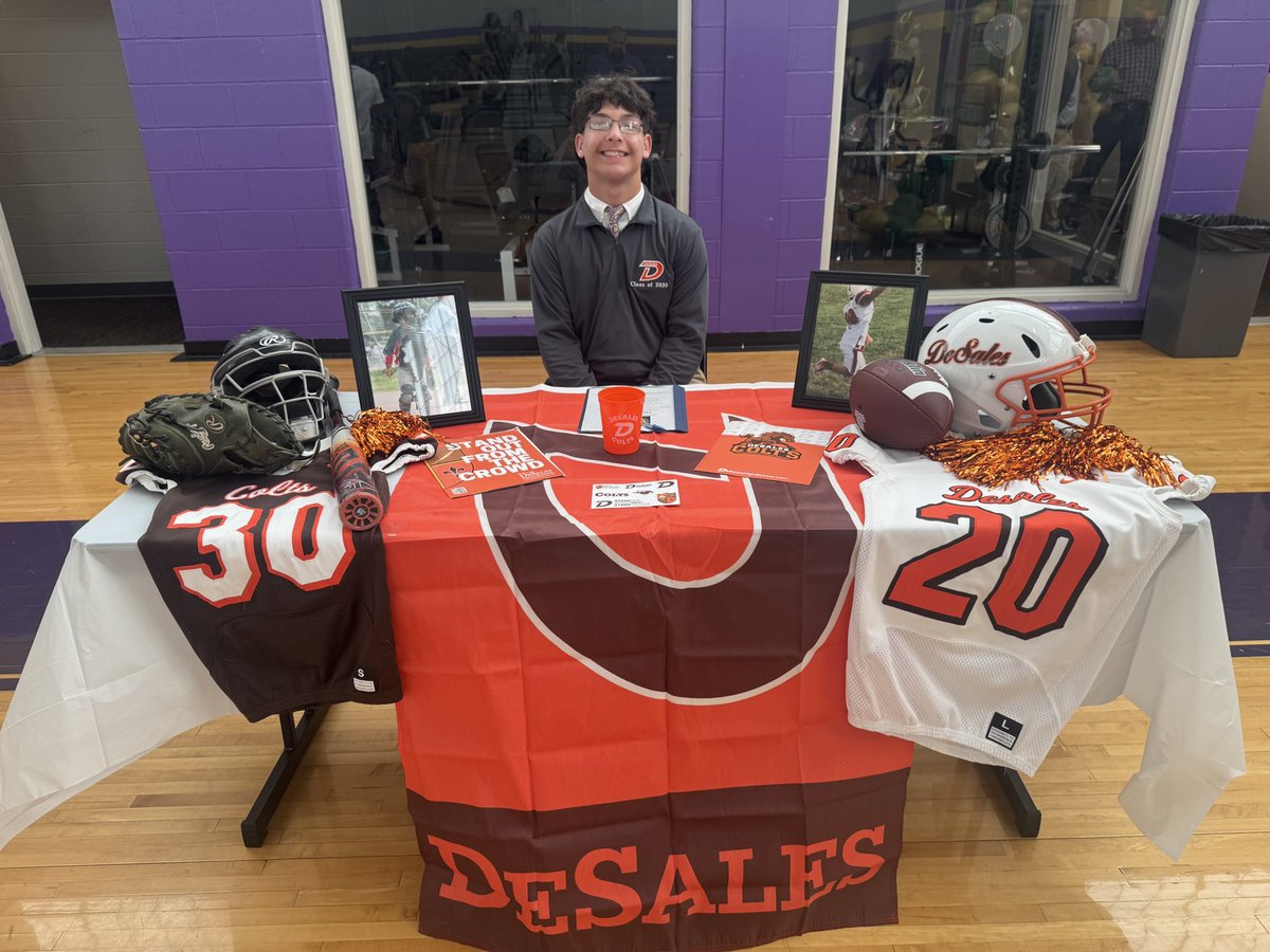 DeSales Football tweet media