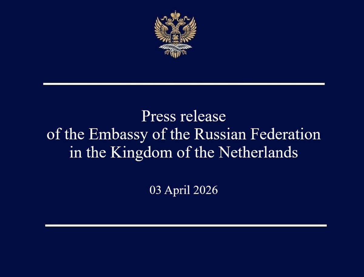 Russian Embassy in NL🇷🇺🇳🇱 tweet media