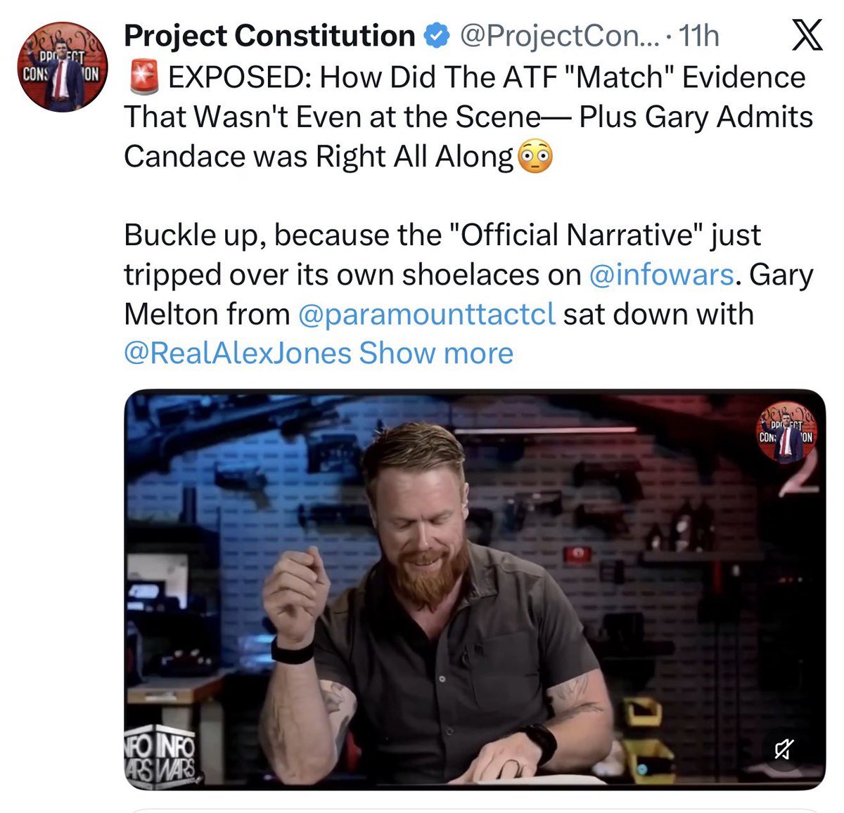 Paramount Tactical - Gary Melton tweet media