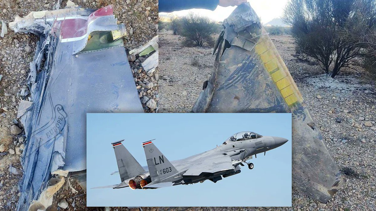 leadersmena's tweet image. #CBSNews and #Israeli media report that one #crew member from a #US #fighterjet ‌that was ‌shot down over #Iran has been ‌rescued by #‌USforces